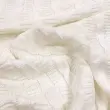 Tecido Tricot Trançado em Metro 50% Algodão 50% Acrílico 0,90m Largura - Branco