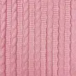 Tecido Tricot Trançado em Metro 50% Algodão 50% Acrílico 0,90m Largura - Rosa bebê