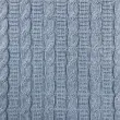 Tecido Tricot Trançado em Metro 50% Algodão 50% Acrílico 0,90m Largura - Azul bebê