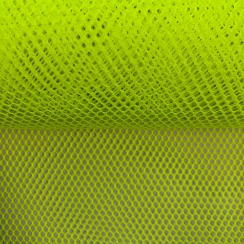Tela Voley Resinada 100% Poliamida Largura 1,50M - Amarelo neon Tela Voley Resinada 100% Poliamida Largura 1,50M - Amarelo neon