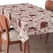 Toalha de Mesa Plástica Barista Café 100% Polipropileno 1,40m Largura - Cor unica Toalha de Mesa Plástica Barista Café 100% Polipropileno 1,40m Largura - Cor unica