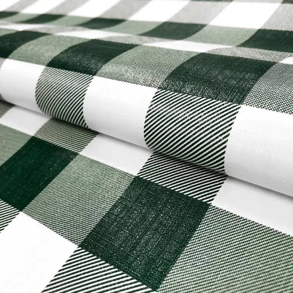 Toalha de Mesa Plástica Chess Xadrez 100% Polipropileno 1,40m Largura - Verde Toalha de Mesa Plástica Chess Xadrez 100% Polipropileno 1,40m Largura - Verde