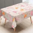 Toalha de Mesa Plástica Orquídeas 100% Polipropileno 1,40m Largura - Variante 1