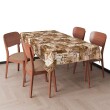 Toalha de Mesa Plástica Outono 100% Polipropileno 1,40m Largura - Variante 1