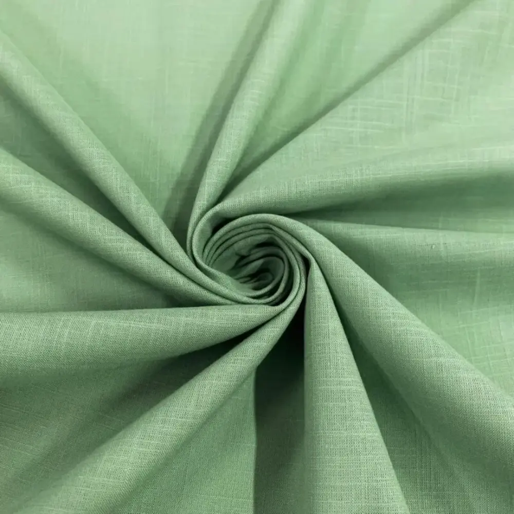 Tricoline Cambraia Flamê 100% Algodão 1,60m Largura - Verde envelhecido Tricoline Cambraia Flamê 100% Algodão 1,60m Largura - Verde envelhecido