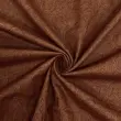 Tricoline Composê Aspiral 100% Algodão 1,50m Largura - Marrom