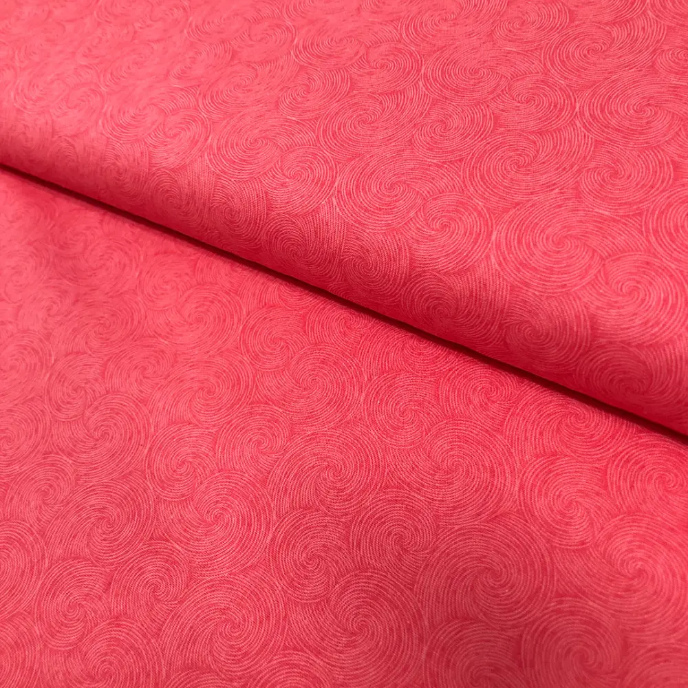 Tricoline Composê Aspiral 100% Algodão 1,50m Largura - Rosa chiclets Tricoline Composê Aspiral 100% Algodão 1,50m Largura - Rosa chiclets
