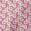 Tricoline Digital Fabricart Coleção Margaridas 100% Algodão 1,50m Largura - Fundo pink