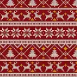 Tricoline Digital - Patch Vermelho Natal - 100% Algodão - Variante 1