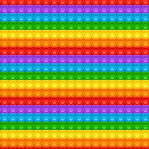 Tricoline Digital - Pop It Color - 100% Algodão - Variante 1