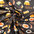Tricoline Digital Sushi 100% Algodão - Variante 1