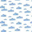 Tricoline Estampa Exclusiva Coleção Céu Azul 100% Algodão 1,50m Largura - Nuvem