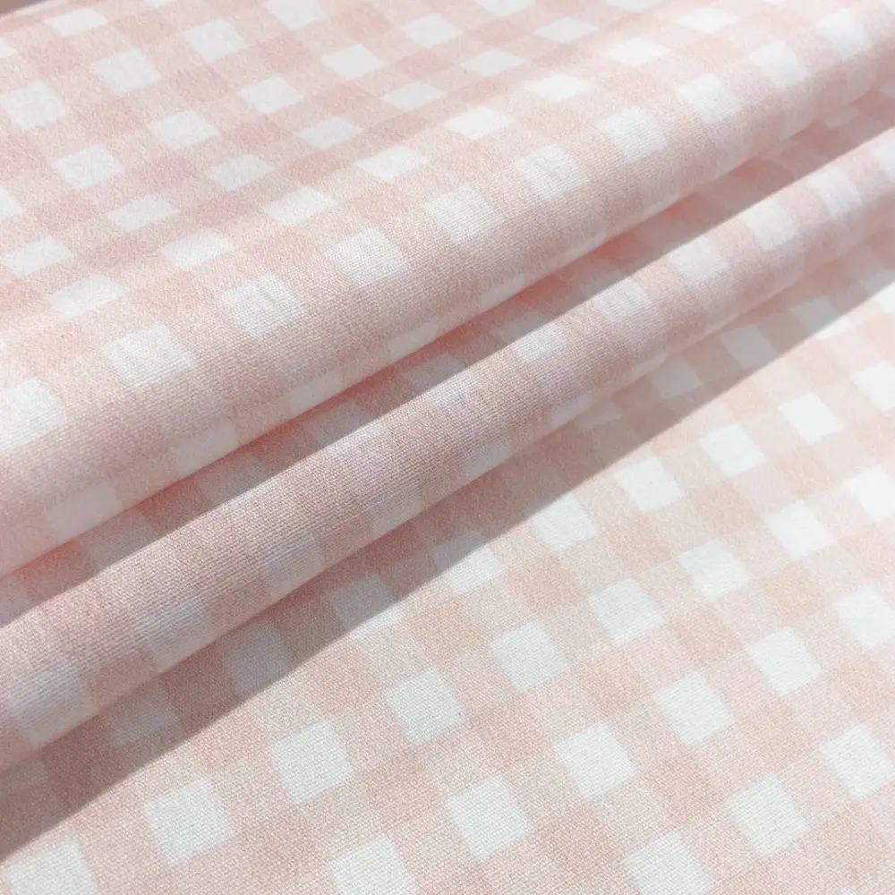 Tricoline Estampa Exclusiva Coleção So Cute 100% Algodão 1,50m Largura - Xadrez