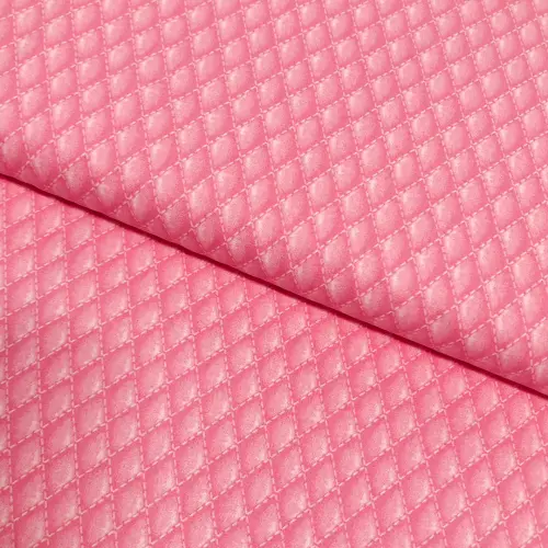 Tricoline Estampa Matelassê 100% Algodão 1,50m Largura - Rosa Tricoline Estampa Matelassê 100% Algodão 1,50m Largura - Rosa