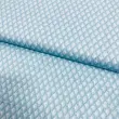 Tricoline Estampa Matelassê 100% Algodão 1,50m Largura - Azul bebê