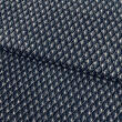 Tricoline Estampa Matelassê 100% Algodão 1,50m Largura - Azul marinho