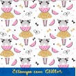 Tricoline Estampada - Bailarina com Melância - 100% Algodão - Variante 1