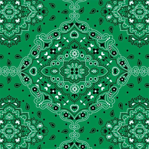 Tricoline Estampada - Bandana Clássica - 100% Algodão - 1,50m largura - Variante 4
