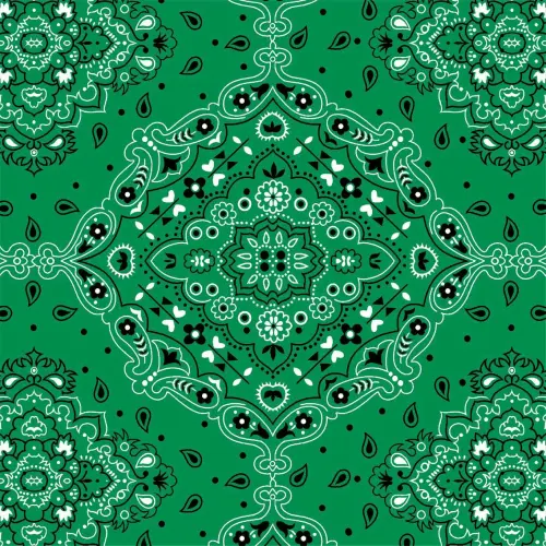 Tricoline Estampada - Bandana Clássica - 100% Algodão - 1,50m largura - Variante 4