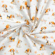Tricoline Estampada Cachorrinho no Jardim 100% Algodão 1,50m Largura - Variante 1
