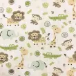 Tricoline Estampada Caldeira África 100% Algodão 1,50m Largura - Verde