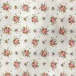 Tricoline Estampada Caldeira Buquês Yasmin 100% Algodão 1,50m Largura - Fundo creme