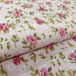 Tricoline Estampada Caldeira Florzinhas Lucia 100% Algodão 1,50m Largura - Fundo rose