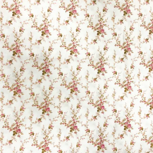 Tricoline Estampada Caldeira Sarah 100% Algodão 1,50m Largura - Pink Tricoline Estampada Caldeira Sarah 100% Algodão 1,50m Largura - Pink