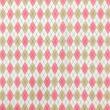 Tricoline Estampada Caldeira Trapézio 100% Algodão 1,50m Largura - Rosa