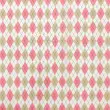 Tricoline Estampada Caldeira Trapézio 100% Algodão 1,50m Largura - Rosa