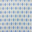 Tricoline Estampada Caldeira Trapézio 100% Algodão 1,50m Largura - Azul