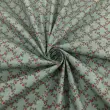 Tricoline Estampada Caldeira Valentina 100% Algodão 1,50m Largura - Verde