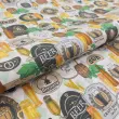 Tricoline Estampada Chop Beer 100% Algodão 1,50m largura - Variante 1 Tricoline Estampada Chop Beer 100% Algodão 1,50m largura - Variante 1