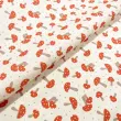 Tricoline Estampada Cogumelos Boho 100% Algodão 1,50m largura - Variante 1