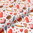 Tricoline Estampada Confeitaria Cupcakes 100% Algodão 1,50m Largura - Variante 1 Tricoline Estampada Confeitaria Cupcakes 100% Algodão 1,50m Largura - Variante 1