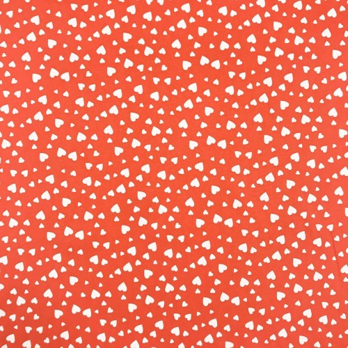 Tricoline Estampada Coração Love - 100% Algodão - 1,50m largura - Variante 38