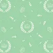 Tricoline Estampada - Coroa Grande Verde - 100% Algodão - 1,50m Largura - Variante 1