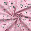 Tricoline Estampada - Dentista Rosa - 100% Algodão - 1,50m Largura - Variante 1 Tricoline Estampada - Dentista Rosa - 100% Algodão - 1,50m Largura - Variante 1