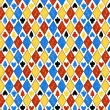 Tricoline Estampada Desenho Cartas Baralho 100% Algodão 1,50m Largura - Variante 1