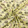 Tricoline Estampada - Elefante Cute Amarelo- 100% Algodão - 1,50m Largura - Variante 1