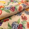 Tricoline Estampada Frutas fundo Rústico 100% Algodão 1,50m largura - Variante 1 Tricoline Estampada Frutas fundo Rústico 100% Algodão 1,50m largura - Variante 1