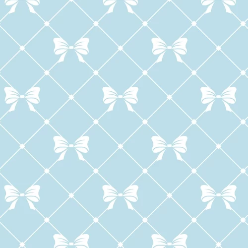 Tricoline Estampada - Laços Verde Água - 100% Algodão - 1,50m Largura - Variante 1 Tricoline Estampada - Laços Verde Água - 100% Algodão - 1,50m Largura - Variante 1