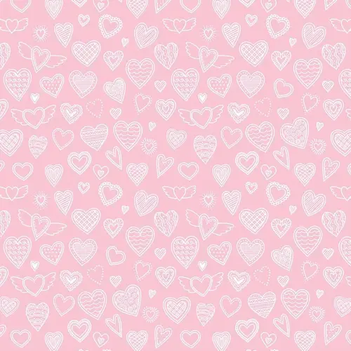 Tricoline Estampada - Love Rosa Bebê - 100% Algodão - 1,50m Largura - Variante 1 Tricoline Estampada - Love Rosa Bebê - 100% Algodão - 1,50m Largura - Variante 1