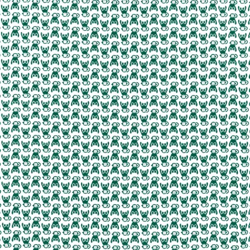 Tricoline Estampada - Macaquinho - Promoção - Verde