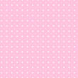 Tricoline Estampada Mini Corações com Poá 100% Algodão 1,50m largura - Rosa bebê