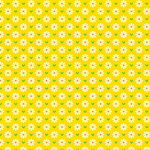 Tricoline Estampada Mini Margaridas 100% Algodão 1,50m largura - Variante 3