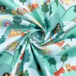 Tricoline Estampada Mundo da Imaginação 100% Algodão 1,50m largura - Variante 1