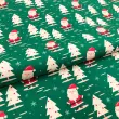 Tricoline Estampada Natal Noel com Pinheiros 100% Algodão 1,50m Largura - Variante 1 Tricoline Estampada Natal Noel com Pinheiros 100% Algodão 1,50m Largura - Variante 1
