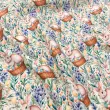Tricoline Estampada Páscoa Coelho na Cestinha 100% Algodão - Variante 1