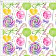 Tricoline Estampada Pirulitos Pop 100% Algodão - Variante 1